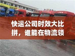 快运公司时效大比拼，谁能在物流领域独占鳌头？